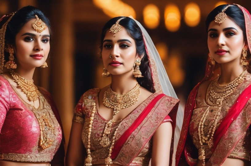 Brides and their sisters who COLOR coordinated their outfits 1 Brides and their sisters