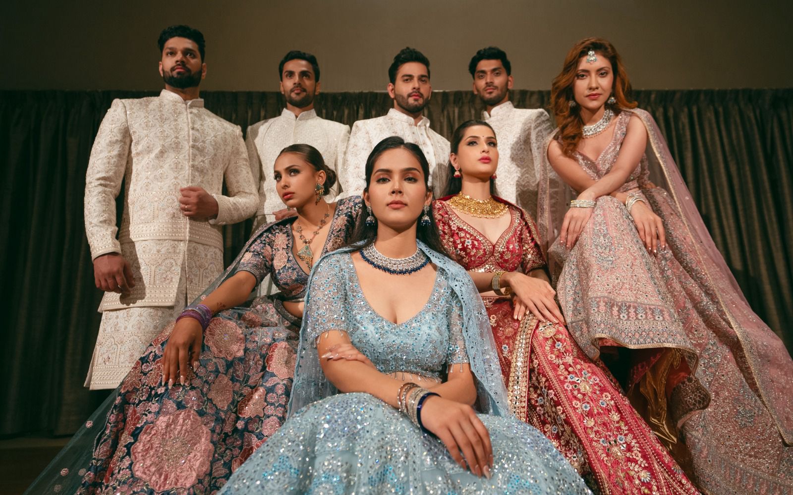 Color Coordination Tips for Indian Groomsmen and Bridesmaids 1 Color Coordination Tips for Indian Groomsmen and Bridesmaids