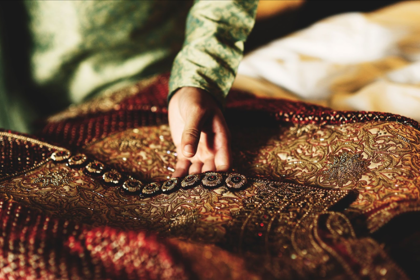 How to Personalize Your Indian Wedding Attire with Monograms and Embroidery 1 wedding